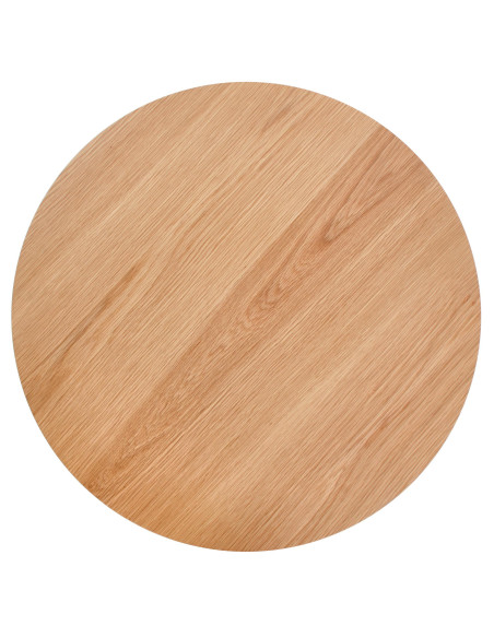 AZURRA S Okrągła Ława Fi69cm Naturalny/Biały - Naturalność i Świeżość