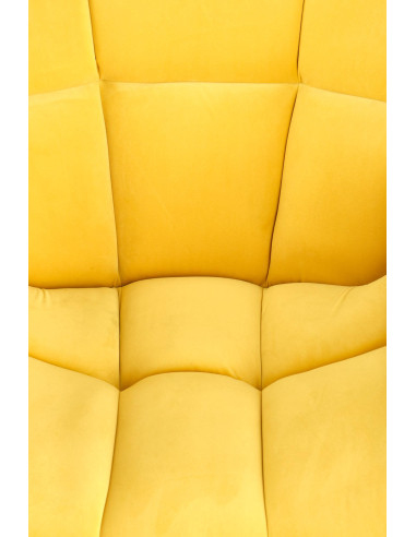 BELTON Fotel Wypoczynkowy Żółty - Energia i Styl