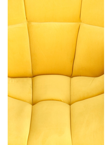BELTON Fotel Wypoczynkowy Żółty - Energia i Styl