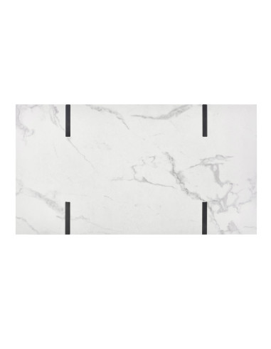 BLANCA Ława Biały Marmur 110/60/43 cm - Elegancja i Nowoczesność