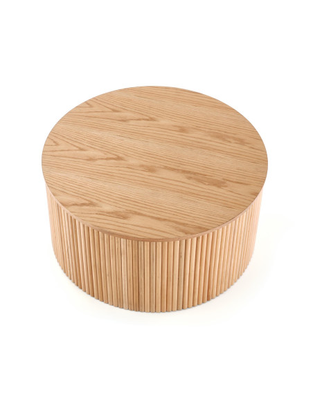 Ława okrągła AMBO 80 cm kolor naturalkny