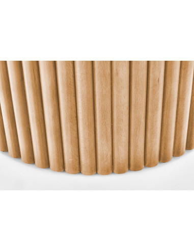 WOODY S Okrągła Ława fi40cm Kolor Naturalny - Minimalizm i Funkcjonalność