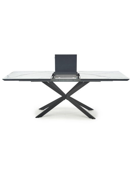 DIESEL Stół Rozkładany Biały Marmur/Podstawa SPIDER 160-200cm - Elegancja