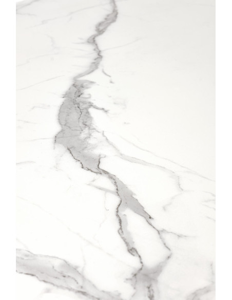 DIESEL Stół Rozkładany Biały Marmur/Podstawa SPIDER 160-200cm - Elegancja