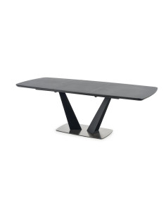 FANGOR Stół Rozkładany Popiel 160-220cm Podstawa V - Nowoczesność