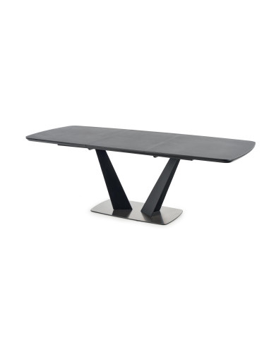 FANGOR Stół Rozkładany Popiel 160-220cm Podstawa V - Nowoczesność