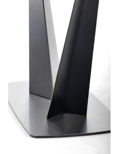 FANGOR Stół Rozkładany Popiel 160-220cm Podstawa V - Nowoczesność