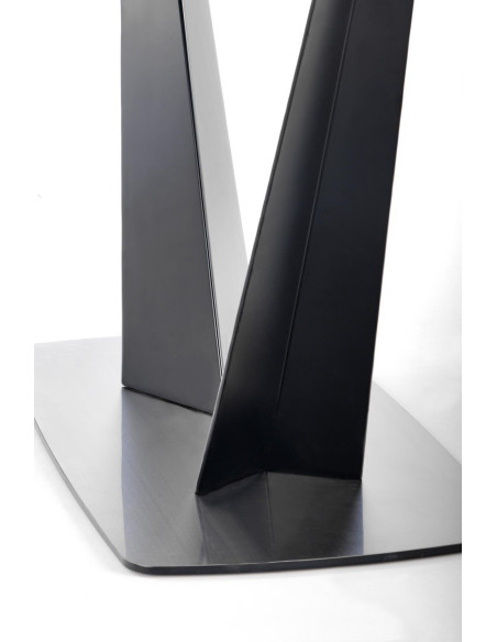 FANGOR Stół Rozkładany Popiel 160-220cm Podstawa V - Nowoczesność