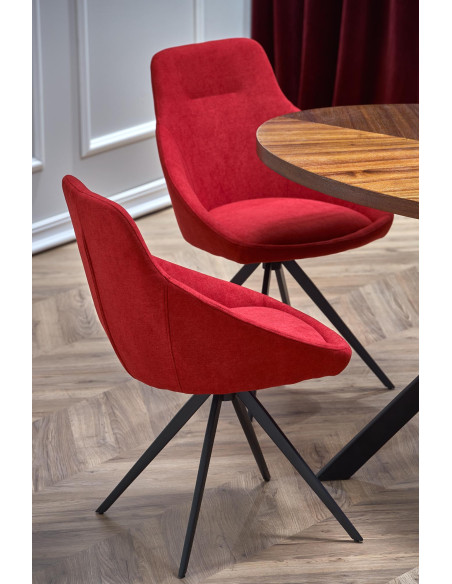 LOCARNO Owalny Stół 170x90cm Orzech/Czarny - Elegancja i Styl