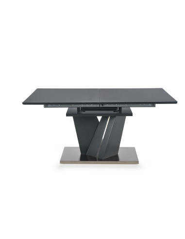 SALVADOR Stół Rozkładany 160-200 cm Ciemny Popiel - Dark Style