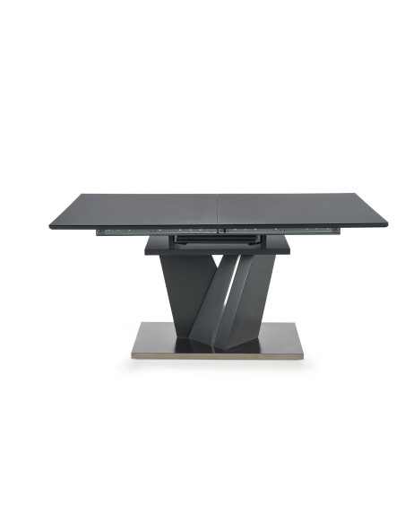 SALVADOR Stół Rozkładany 160-200 cm Ciemny Popiel - Dark Style