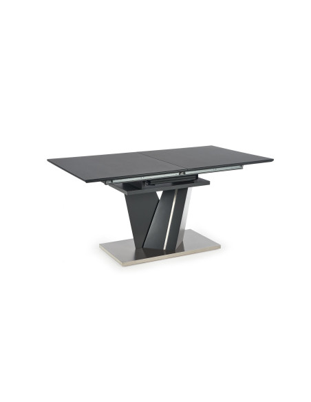 SALVADOR Stół Rozkładany 160-200 cm Ciemny Popiel - Dark Style