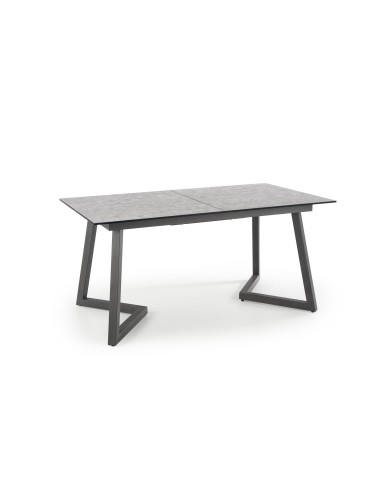 TIZIANO Stół Rozkładany 160-210cm Jasny Popiel/Ciemny Popiel - Subtelny