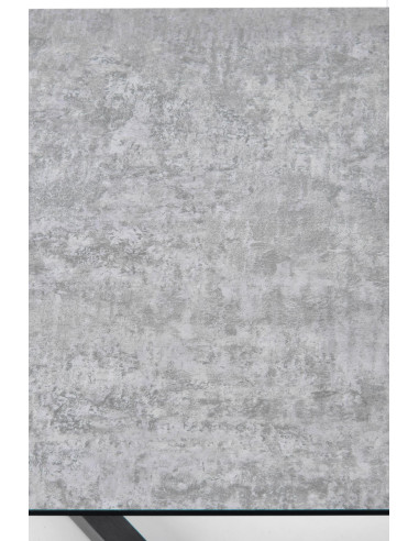 TIZIANO Stół Rozkładany 160-210cm Jasny Popiel/Ciemny Popiel - Subtelny