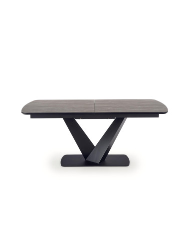 VINSTON Stół Rozkładany 180-230cm Ciemny Popiel/Czarny - Nowoczesna Wygoda