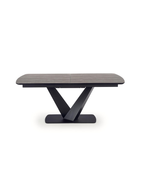 VINSTON Stół Rozkładany 180-230cm Ciemny Popiel/Czarny - Nowoczesna Wygoda