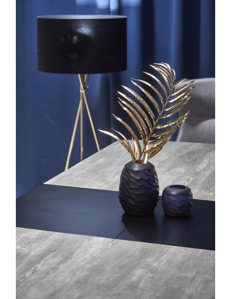 VINSTON Stół Rozkładany 180-230cm Ciemny Popiel/Czarny - Nowoczesna Wygoda