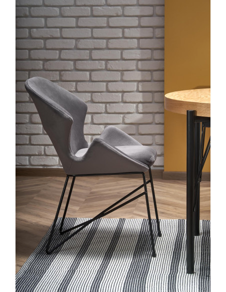 INFERNO Duży Stół Rozkładany 100-300cm Dąb Naturalny - Czarny