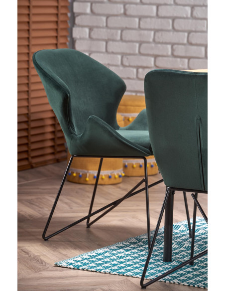 INFERNO Duży Stół Rozkładany 100-300cm Dąb Naturalny - Czarny