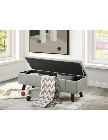 Ławka, siedzisko z pojemnikiem MASSIMO popiel VELVET