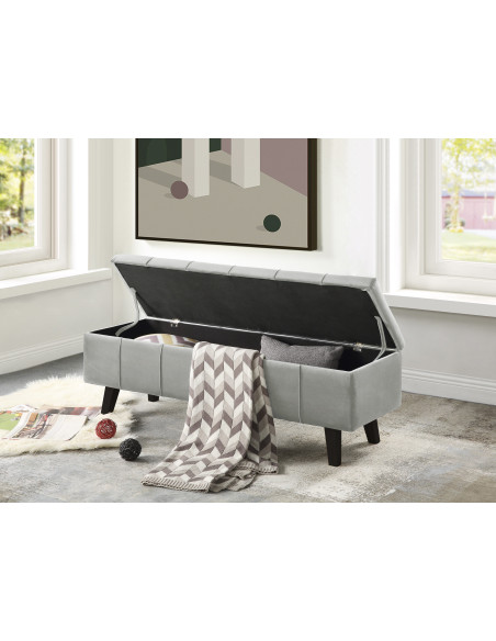 Ławka, siedzisko z pojemnikiem MASSIMO popiel VELVET