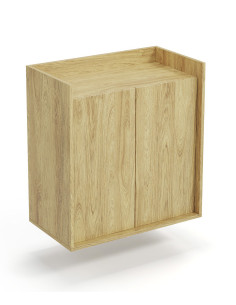 MOBIUS Szafka 78x41x83cm Hikora Naturalna/Fronty Hikora Naturalna