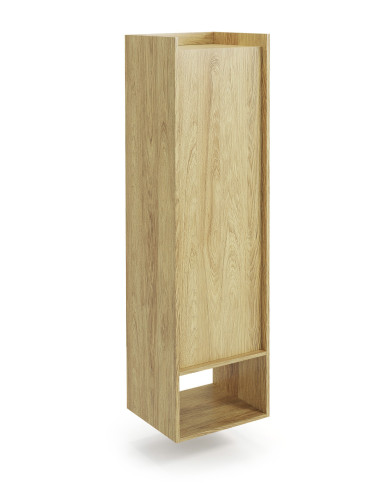 MOBIUS Szafka Wysoka 50x41x179cm Hikora Naturalna/Fronty Hikora Naturalna