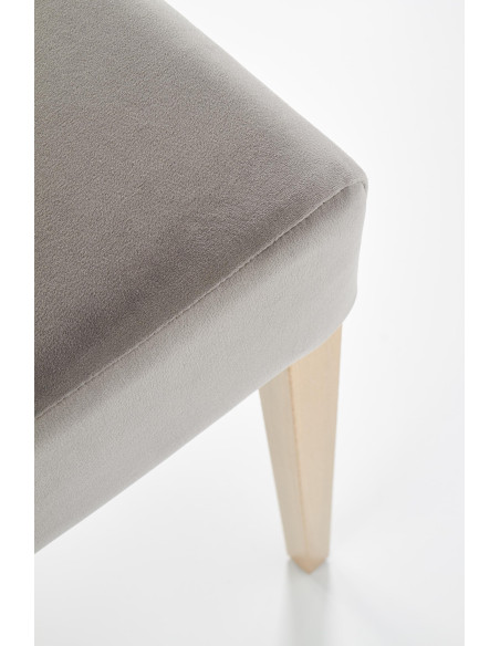 CLARION Krzesło Drewniane Dąb Miodowy z Tkaniną RIVIERA 91 - Elegancja