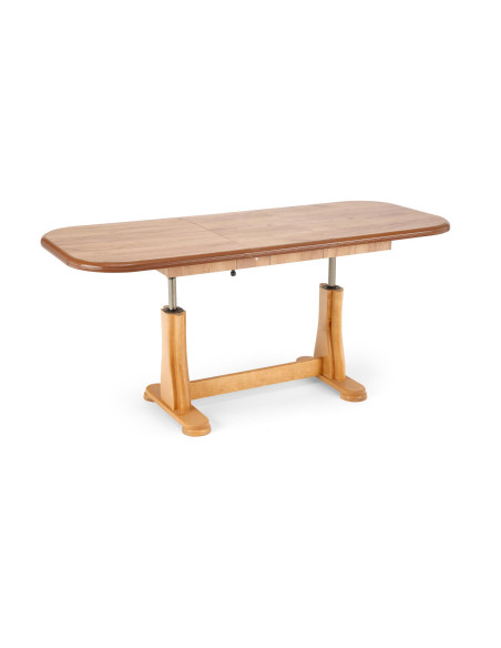 TYMON Stół Rozkładany 125-164cm, Dąb Craft - Elastyczność i Styl