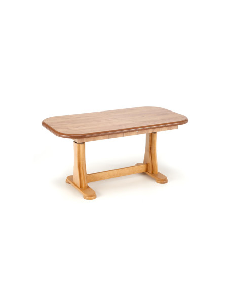 TYMON Stół Rozkładany 125-164cm, Dąb Craft - Elastyczność i Styl