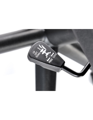 BERKEL Fotel Biurowy z Mechanizmem TILT, Czarny-Popiel - Design i Komfort