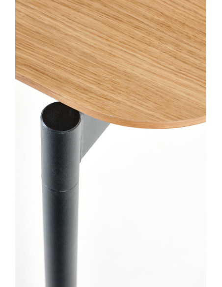 SMART Stół Rozkładany 170-250cm Dąb Naturalny/Czarny - Elegancja i Komfort