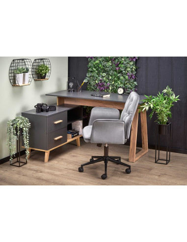 SERGIO XL biurko antracyt / d.wotan 