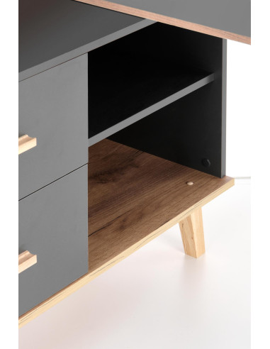 SERGIO XL biurko antracyt / d.wotan 