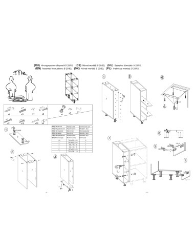 VENTO D20 Szafka 20cm Dąb Craft - Optymalne Wykorzystanie Przestrzeni
