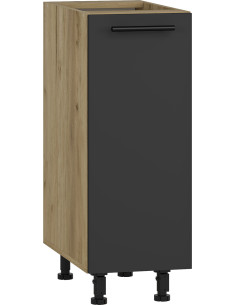 VENTO D30 Szafka 30cm Antracyt - Nowoczesny Akcent