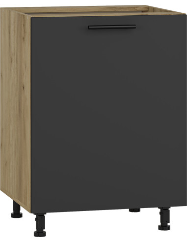 VENTO D60 Szafka 60cm Antracyt - Idealna do Przechowywania