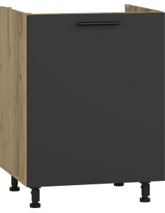 VENTO DK60 Szafka Kuchenna 60cm Antracyt - Praktyczność w Kuchni