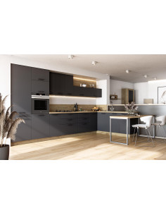 VENTO DN100 Narożna 100cm Antracyt - Funkcjonalność i Design 2