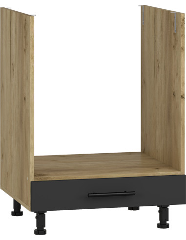 VENTO DP Szafka Piekarnikowa 60cm Antracyt/Dąb Craft - Funkcjonalność