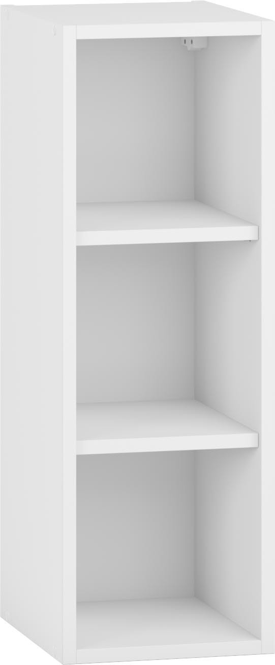 Przykładowa aranżacja kuchni wykonanej z szafek z serii VENTO z frontami w kolorze białym.