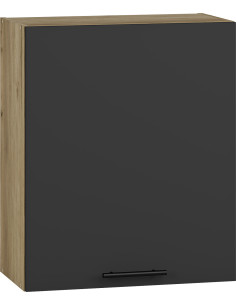 VENTO G60 Szafka Górna 60cm Antracyt/Dąb Craft - Szeroka i Przestronna