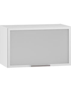 VENTO GOV60 Szafka Górna z Szkłem 60cm Biała - Elegancja i Światło 2