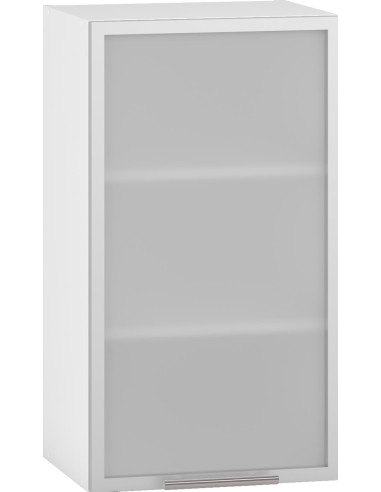 VENTO GV40 Szafka Górna z Szkłem Lewa 40cm Biała - Design i Jasność