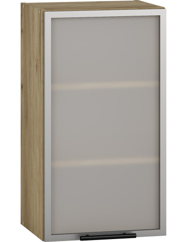 VENTO GV-40/72 szafka górna z witryną dąb craft PRAWY (1p 1szt)