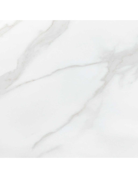 CASEMIRO stół blat - biały marmur, noga - złoty (2p 1szt)