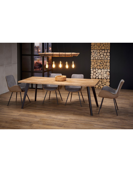 DICKSON Stół Rozkładany 120-180cm Dąb Naturalny - Elegancja i Praktyczność