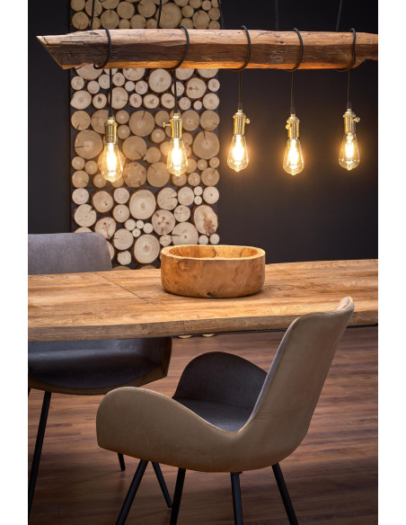 DICKSON Stół Rozkładany 120-180cm Dąb Naturalny - Elegancja i Praktyczność