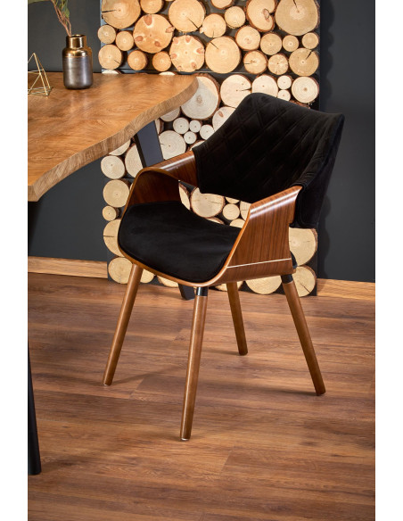 DICKSON Stół Rozkładany 150-210cm Dąb Naturalny/Czarny - Przestrzeń i Styl