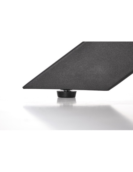 LEGARTO Stół Rozkładany 160-200cm Dąb Naturalny/Czarny - Szeroka Przestrzeń